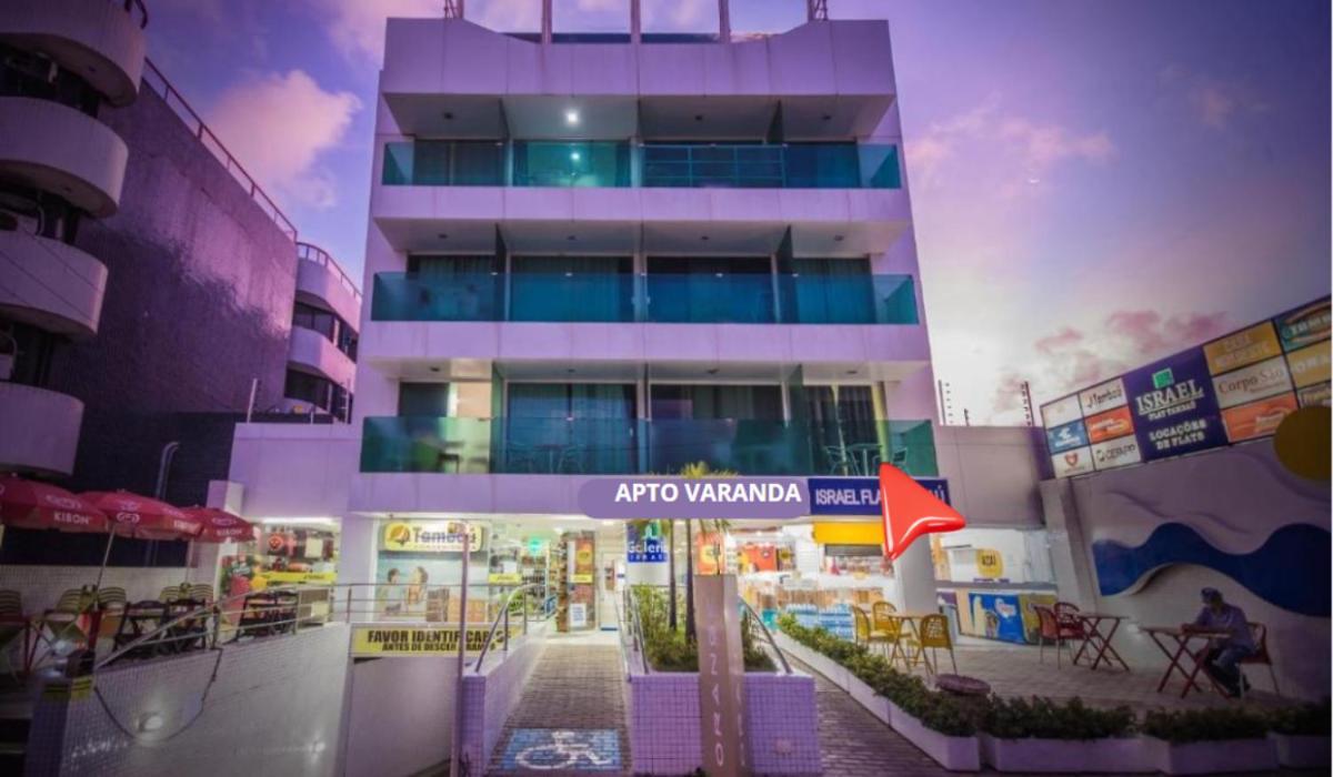 Israel Tambau- Apto Luxuoso- Em Frente Ao Mar Com Varanda João Pessoa Exterior foto