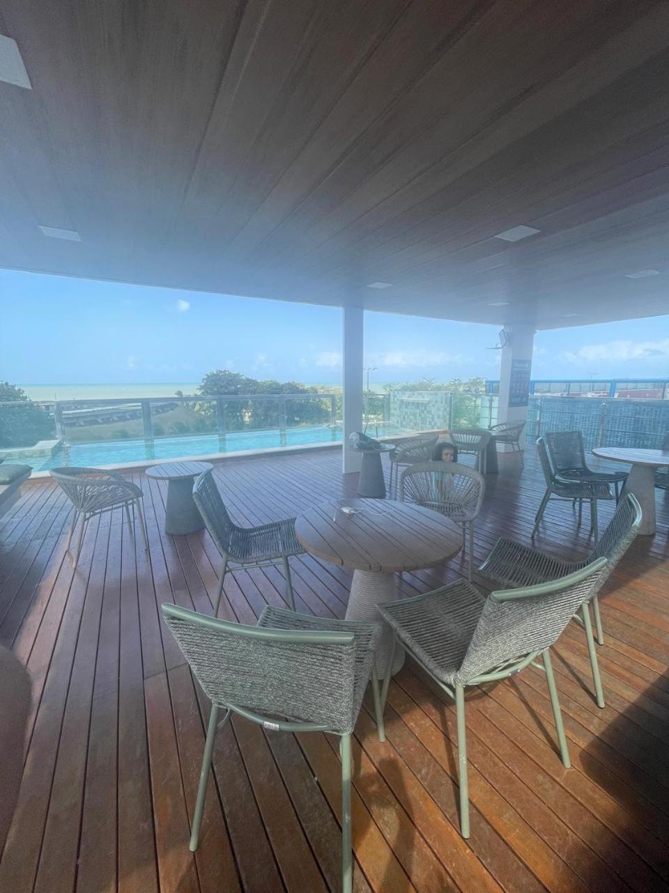 Israel Tambau- Apto Luxuoso- Em Frente Ao Mar Com Varanda João Pessoa Exterior foto